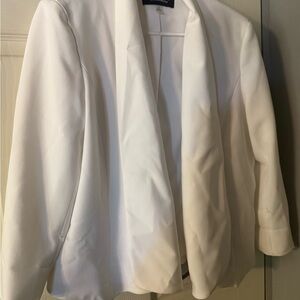 Evan Picone Classic White Blazer